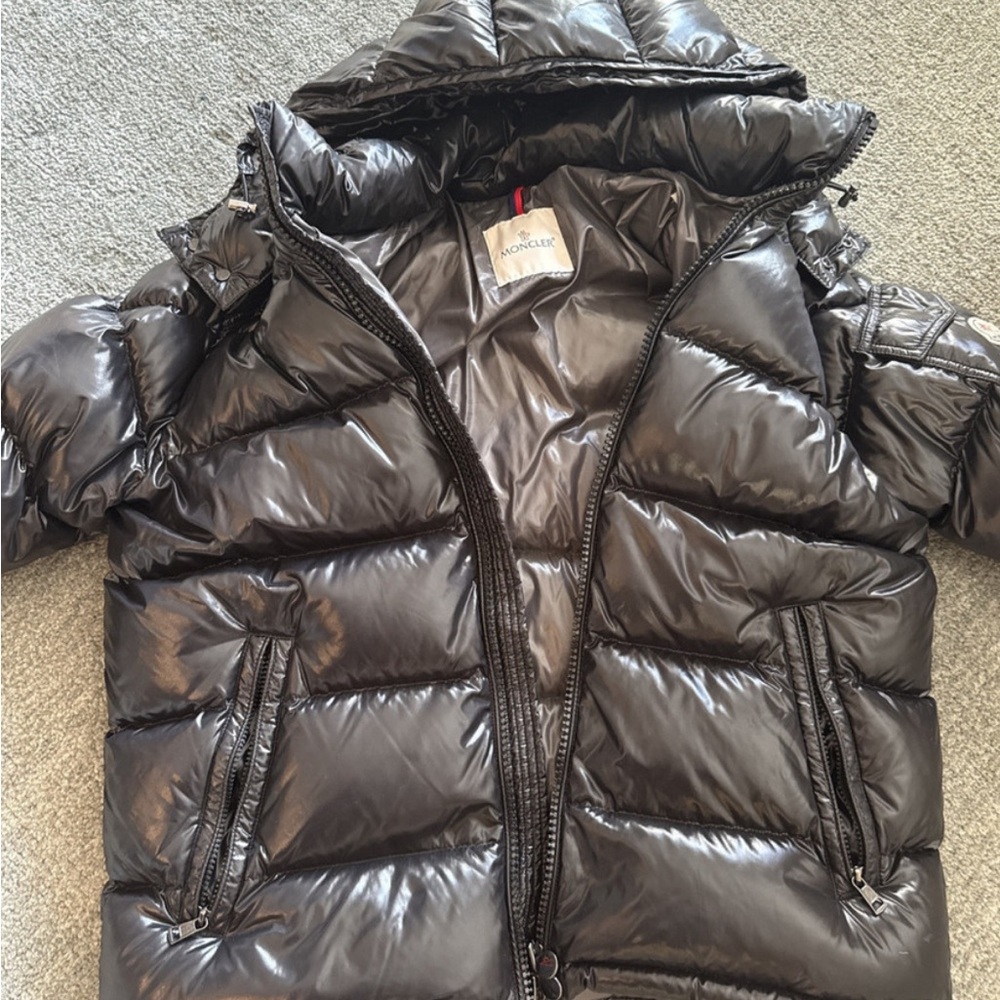 Moncler Maya Black Puffer Jacket